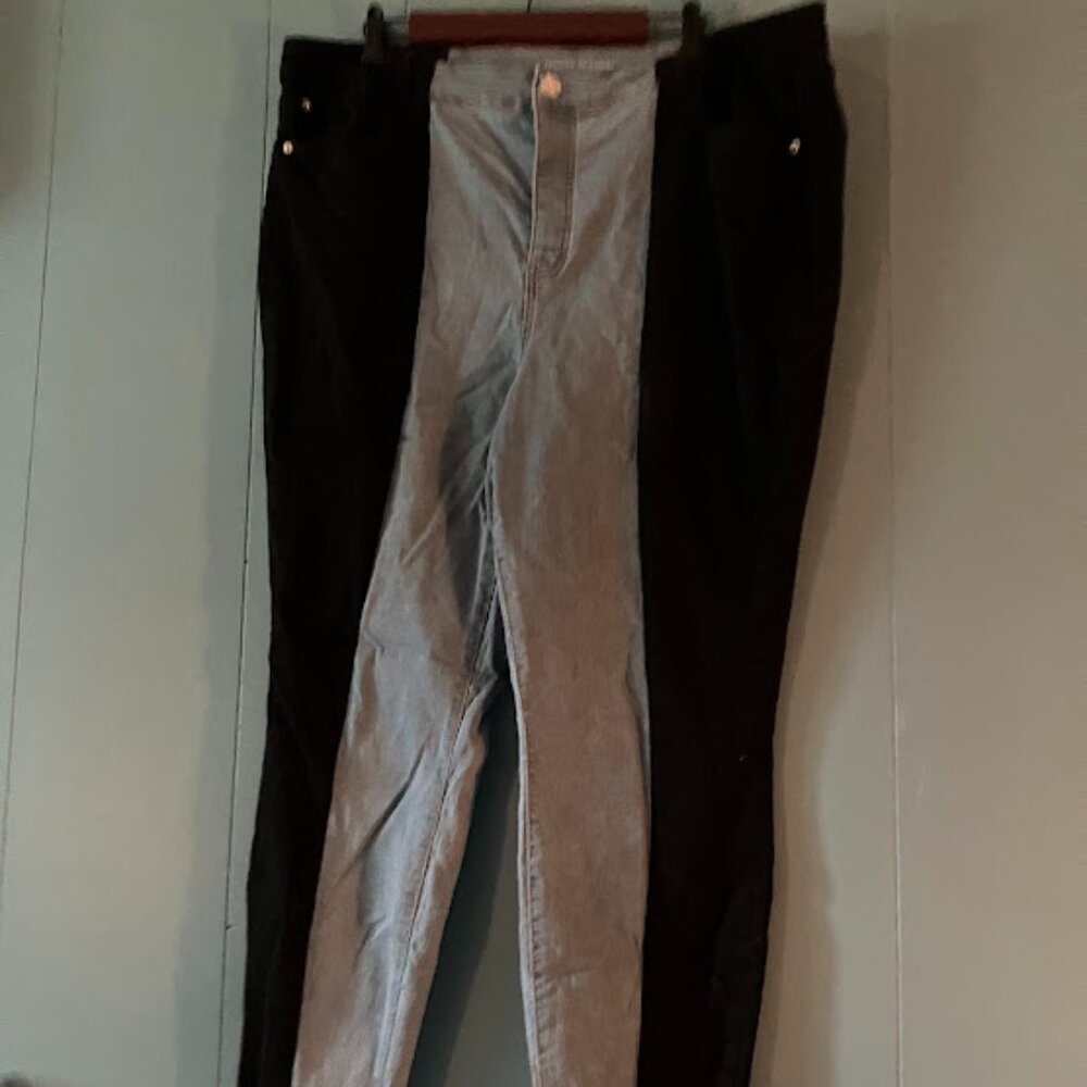 Fashion to Figure Colorblock Skinny Jeans 24
